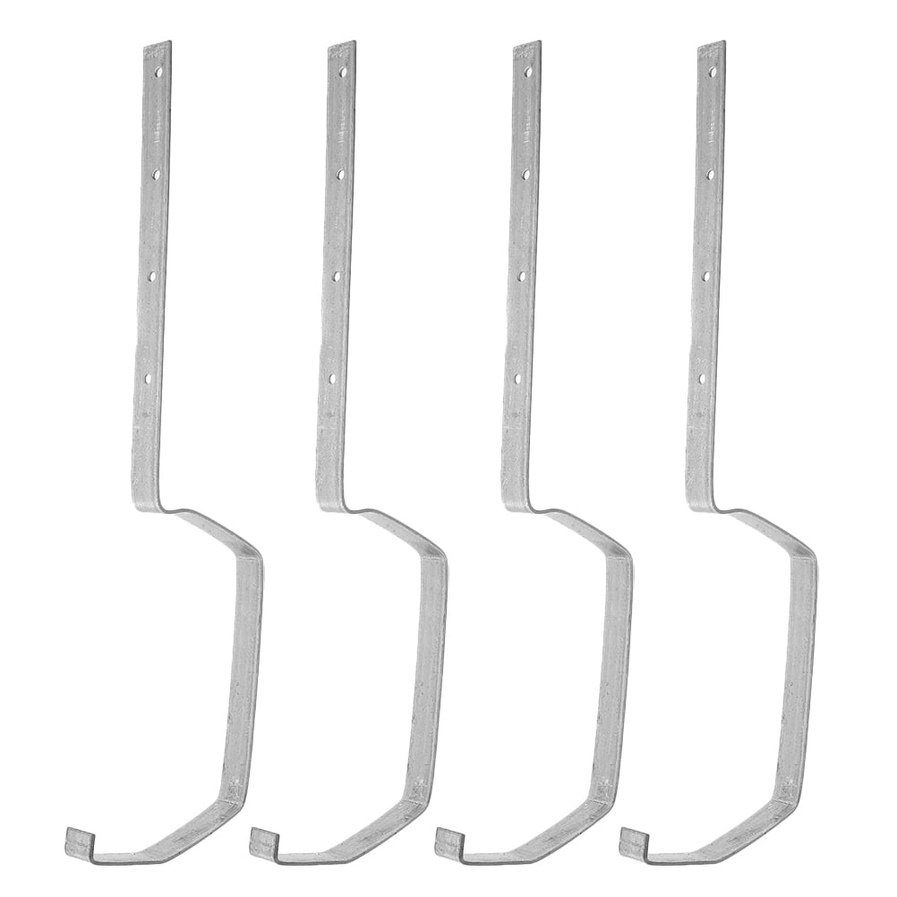 Supvox 4Set Fixed Metal Gutter Rack Iron Gutter Bracket For Drainage ...