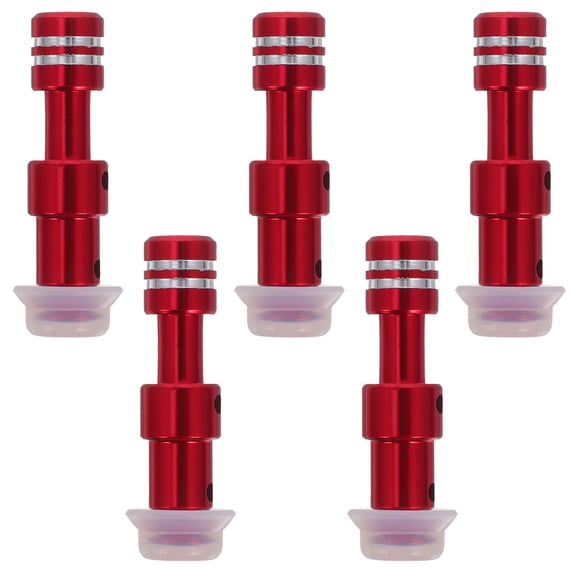 Supvox 5 Sets Pressure Cooker Replacement Parts Aluminum Red Pressure Limiter Cooking Accessories