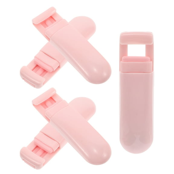 Supvox 5pcs Portable Eye Curler Pink Plastic Performance for Beginners Travel Use