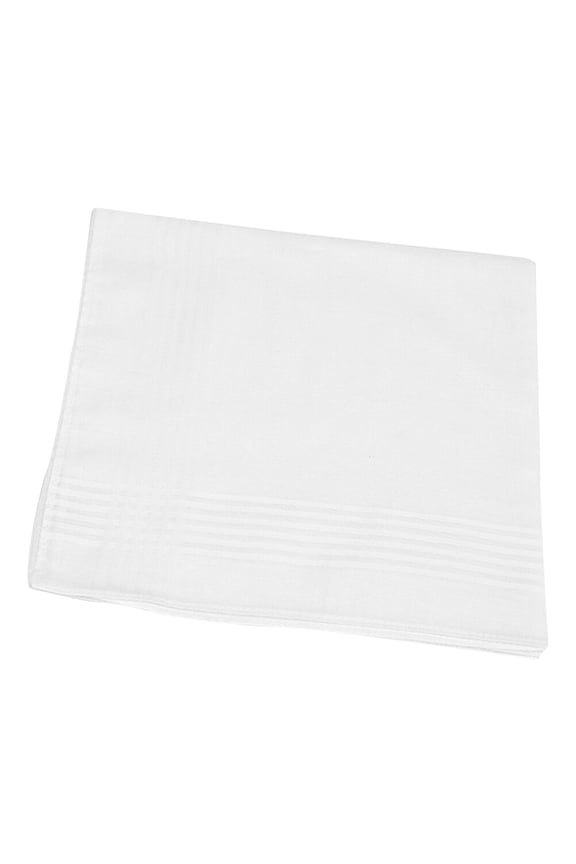 6Pcs Cartoon Handkerchief Simple Design White Graffiti for Children at Home