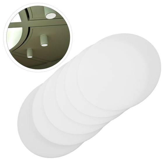 Supvox 6pcs Ceiling Shade Light Diffuser Acrylic Light Diffusion for Chandelier Lamp Accessories
