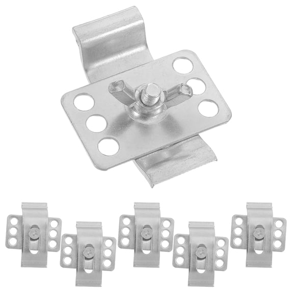 Supvox 6Pcs Heavy Duty Undermount Sink Support Clips Metal Fasteners for Kitchen and Bathroom