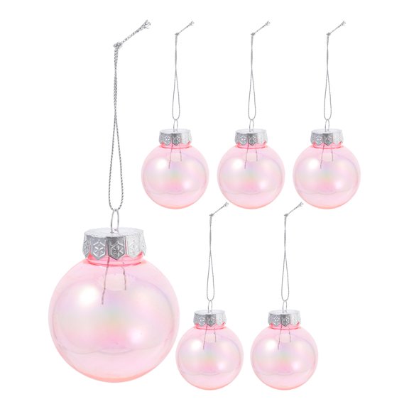Supvox 6-Pack Fall Tree Ornaments Plastic Hanging for Seasonal Tree Decorations