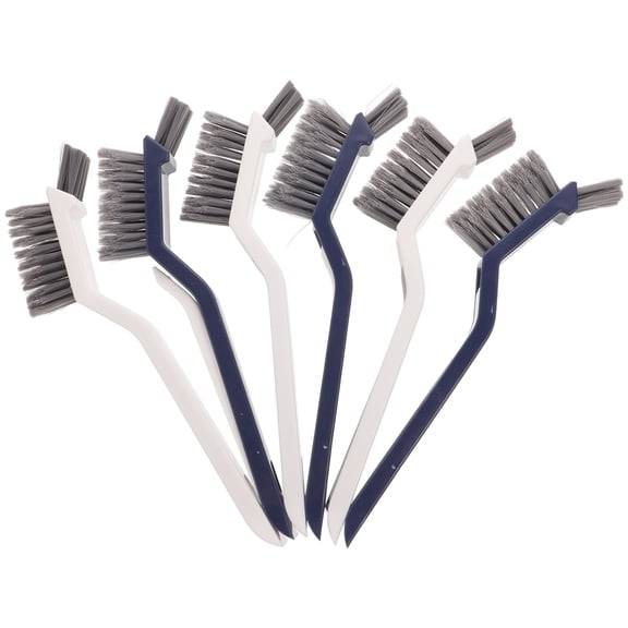Supvox 6Pcs Grout Scrub Brush for Drain Cleaning ABS Material in Kitchen