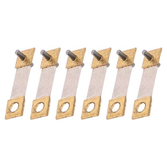 Supvox 6-Pack Clock Pendulum Suspension Springs Replacement for Mechanical Mantel, Grandfather, Floor & Wall Clocks