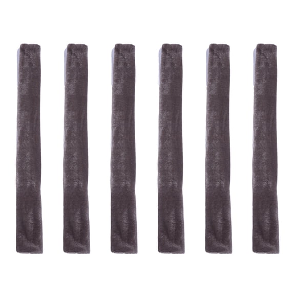 Supvox 6Pcs Kitchen Appliance Handle Protectors Grey Wrap Cloth for Fridge Oven and Dishwasher