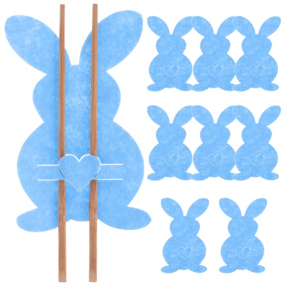 Supvox 8pcs Adorable Tableware Bag Non-woven Fabric Storage for Party Hosts Dining Table