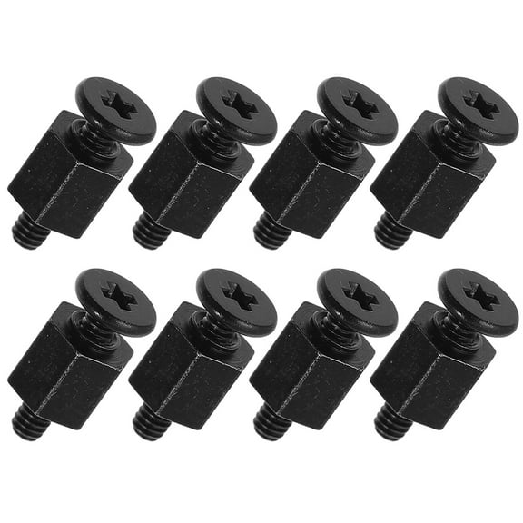 Supvox Fixing Screws Metal for Computer Motherboards in Pc Installation 8Pcs
