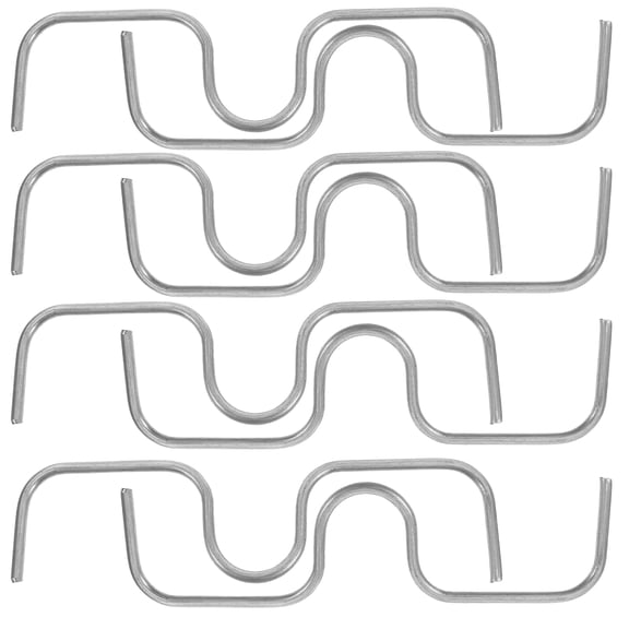 Supvox 10pcs Branch Bending Tool Fruit Tree Branch Puller Silver Galvanized Steel Wire Gardeners Choice