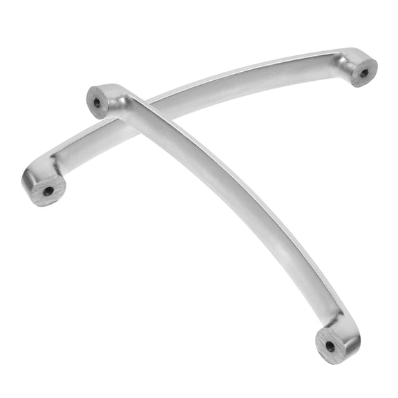 Supvox 2pcs Kitchen Cabinet Handles Sleek Aluminum Alloy Door Pull for DIY Enthusiasts