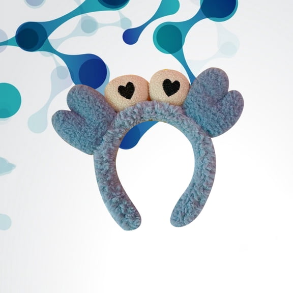 Supvox Animal Hair Hoop Plush Crab Headband for Different Occasions 1Pack