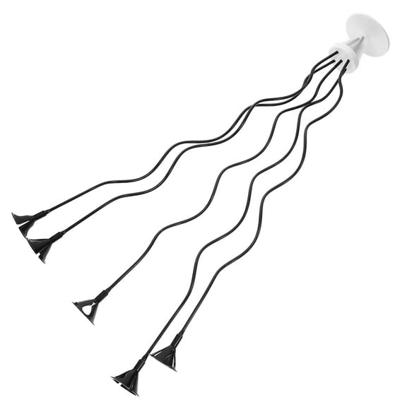 Supvox Elegant Balloon Display Rack Black ABS for Secure Weddings 1Set