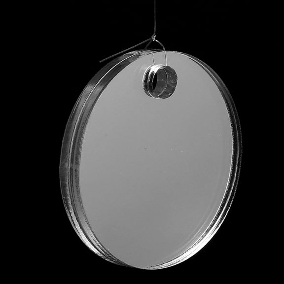 Supvox Transparent Acrylic Betta Fish Mirror Dual-Sided for Daily Use