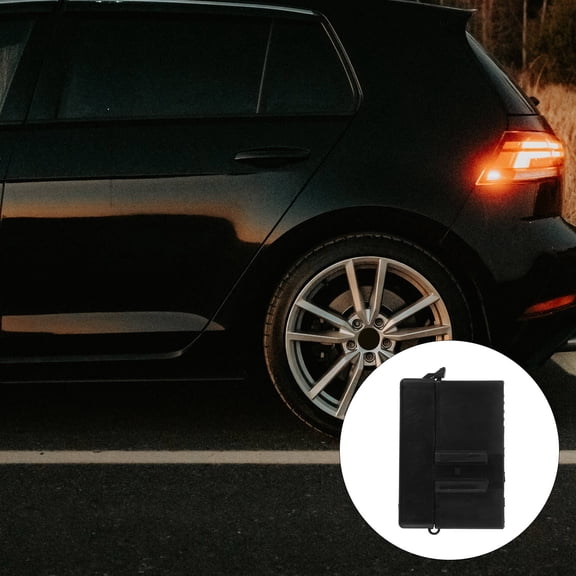 Supvox Black Fused Distribution Block Auto with , Space-Saving Design for Vehicle Electrical Systems
