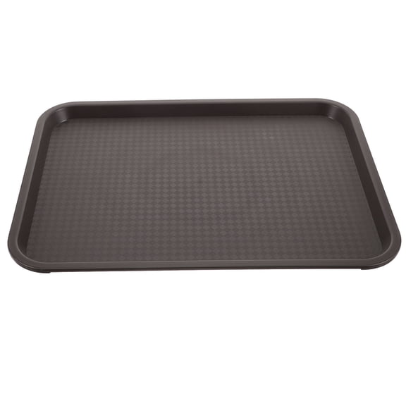 Supvox Multipurpose Brown Plastic Shoe Boot Tray for Mudroom Hallway and Household Use