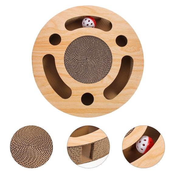 Supvox Cat Board Round Khaki 1Pack