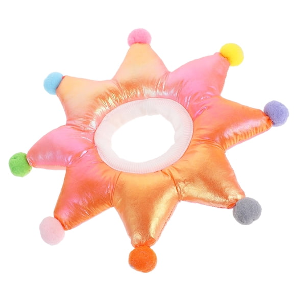 Supvox Collar For Cats Neck Circle Postoperative Protection For Neutered Kittens Durable Pet Accessory Random