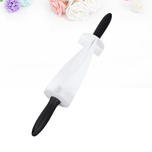Supvox 1Pc White Croissant Maker Rolling Pin Multifunctional Kitchen Tool for Home Cakes and Pastry