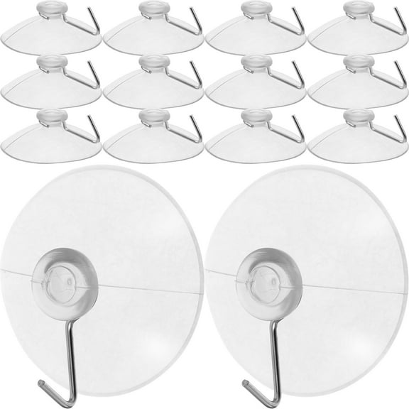 Supvox Cup Hangers Transparent Pvc Heavy Duty for Kitchen 24Pack