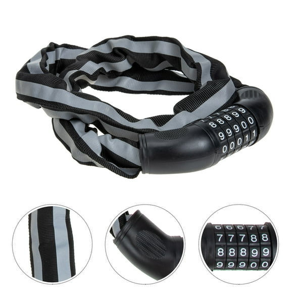 Supvox Versatile Password Locked Bike Chain for Security of Bikes and Luggage