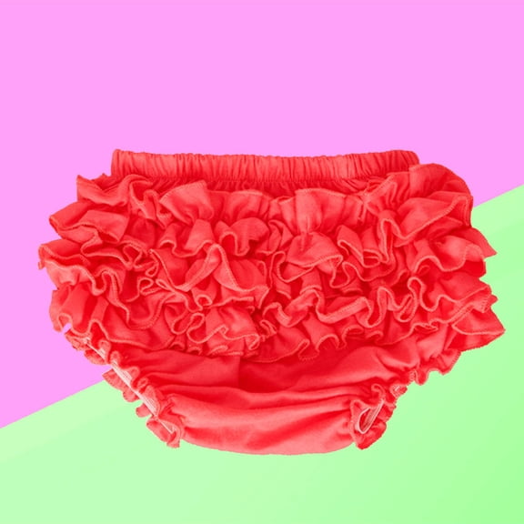 Supvox Baby Girl Diaper Cover Red Lace 1Pcs