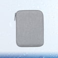 thumbnail image 1 of Supvox Data Cable Storage Bag Grey Polyester Electronics Protection Daily Use 1Pack, 1 of 8