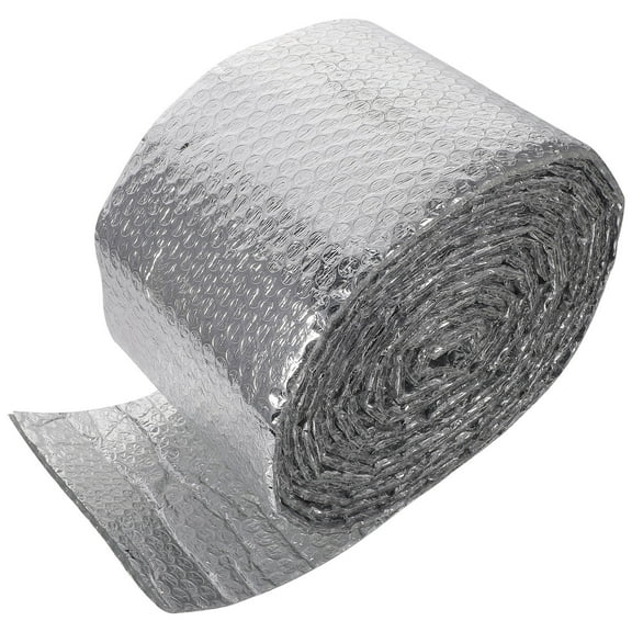 Supvox Plated Silver Bubble Insulation Roll for Home Thermal Barrier with Durable Reflective Foil