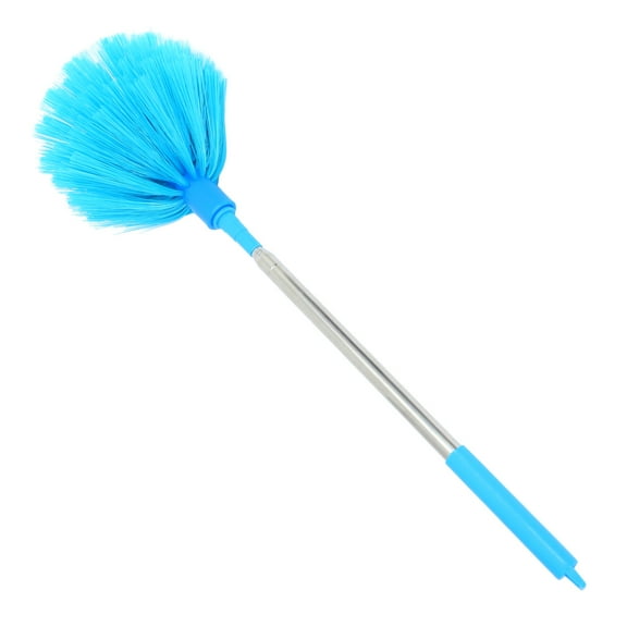 Supvox Extendable Duster Sky-Blue Plastic for High Ceilings and Hard-to-Reach Areas