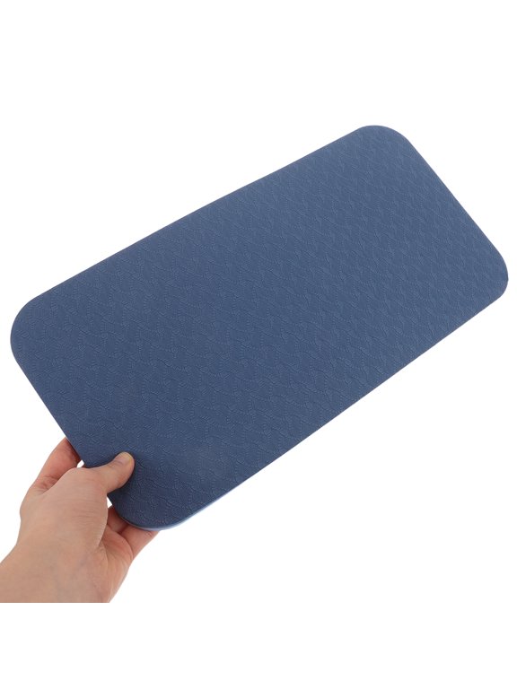 Fitness Yoga Mat for Home Gym Easy to Clean Non Slip TPE Exercise Mat 1Set
