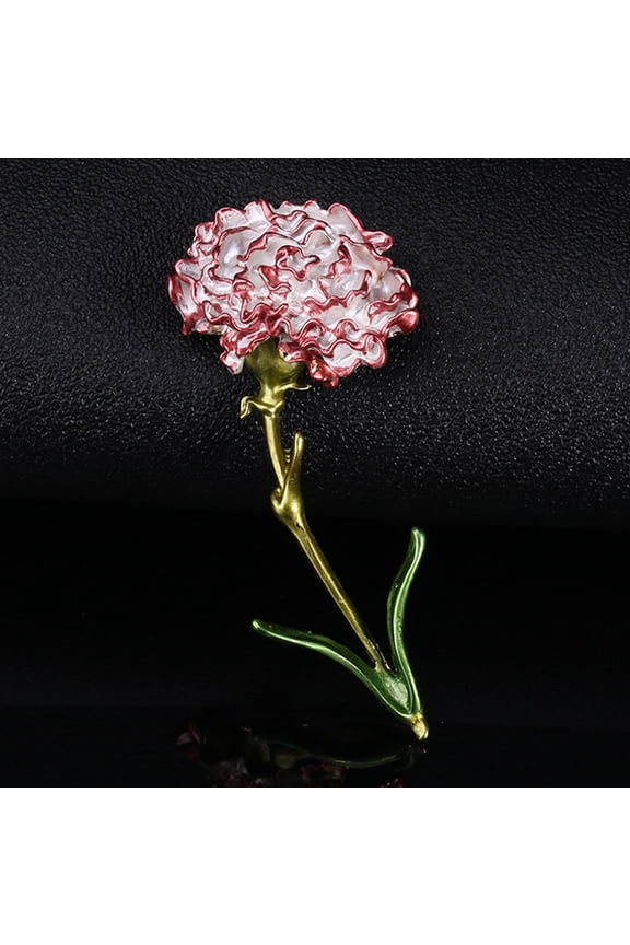 Alloy Flower Brooch Pin Decorative Clip for Formal and Casual Wear