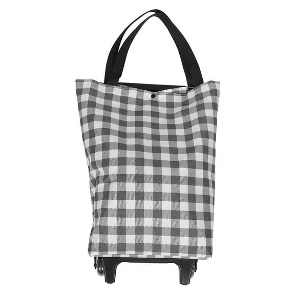 Supvox Foldable Luggage Cart Portable Trolley and White Pattern 1Pack