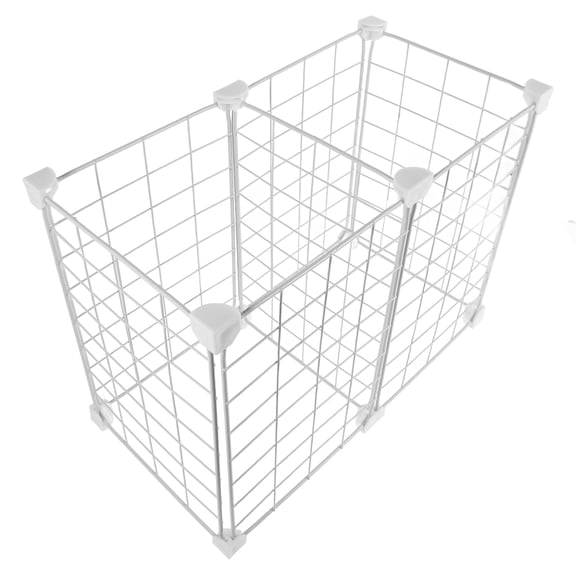 Supvox Universal Fit White Wire Freezer Divider for Refrigerator Organization and Space Optimization