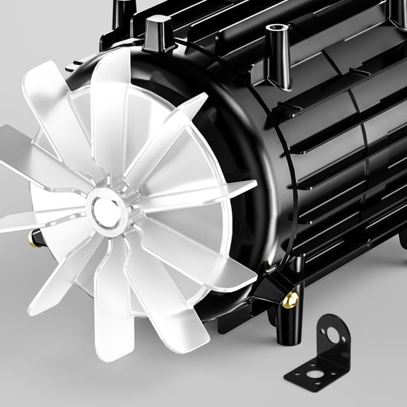 Supvox Black Steel Motor Bracket Base Secure Stable Gear Motor Mounting Holder for Home Use