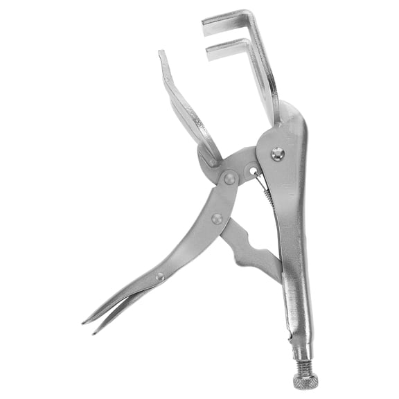 Supvox Locking Sheet Metal Pliers with Heat Treated Steel Plate and Large Clamping Force