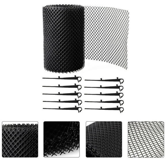 Supvox Gutter Mesh Protective Plastic Gutter Set For Home Use