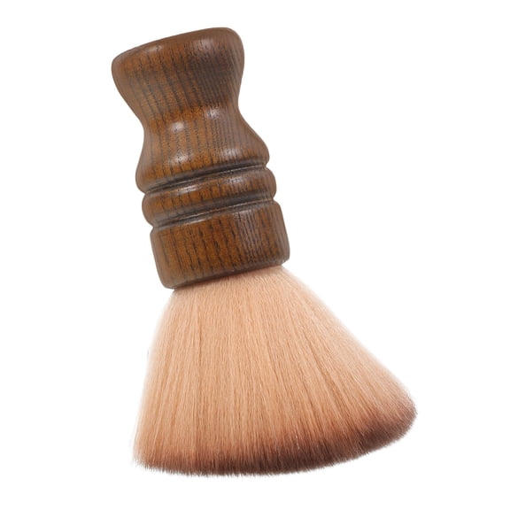 Supvox Bristle Brush with Wooden Handle for Hair Salon Use Smooth Comfortable Grip in Brown