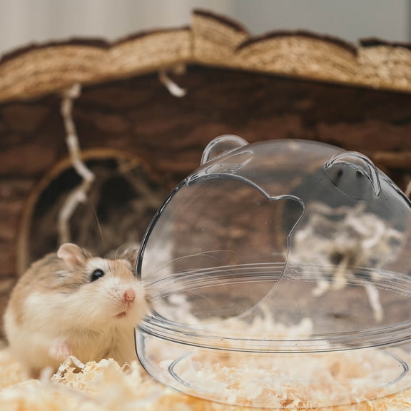 Supvox Hamster Bathing Tub with Anti Skid Feature and Smooth Edges for Safe Pet Bath