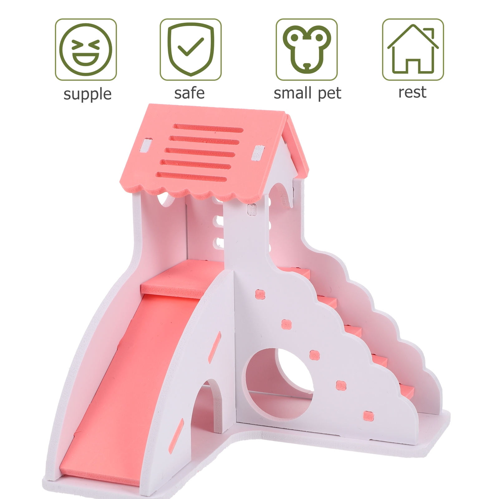Illustration of Compact Hamster Play Area For Small Spaces