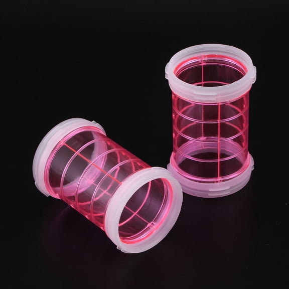 Supvox Hamster Tunnel Tube Hamster Cage Pipe Acrylic Assorted Color 8-Pieces Set