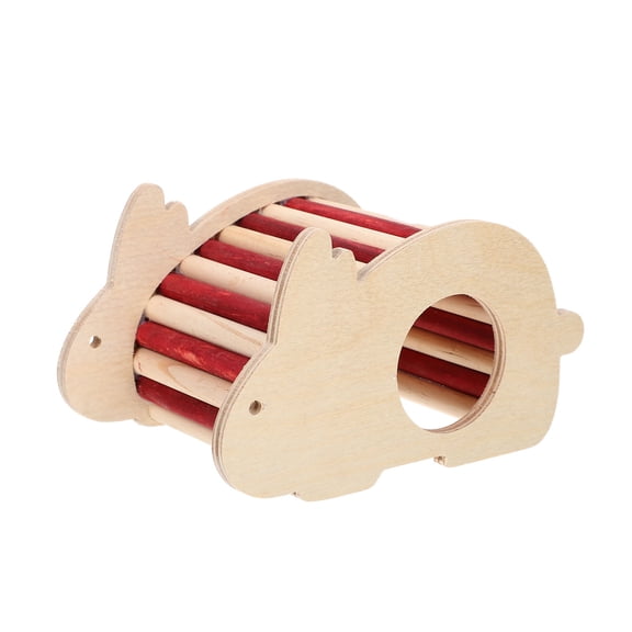 Supvox Hamsters House Pet Decorative Arch Bridge Synthetic Material Multi-purpose Pet Toy 1Set