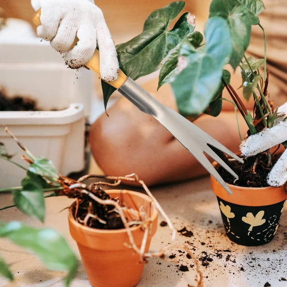 Supvox Planting Tools Gardening Trowel Stainless Steel 1Pcs For Gardeners And Weeding