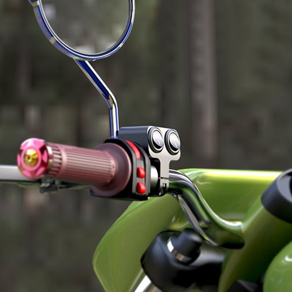 Supvox Motorcycle Handlebar Control Aluminium Alloy Black 1Set