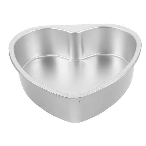 Supvox Heart Shaped Cake Pan Aluminum Non Stick Mold Ideal for Parties and Special Moments