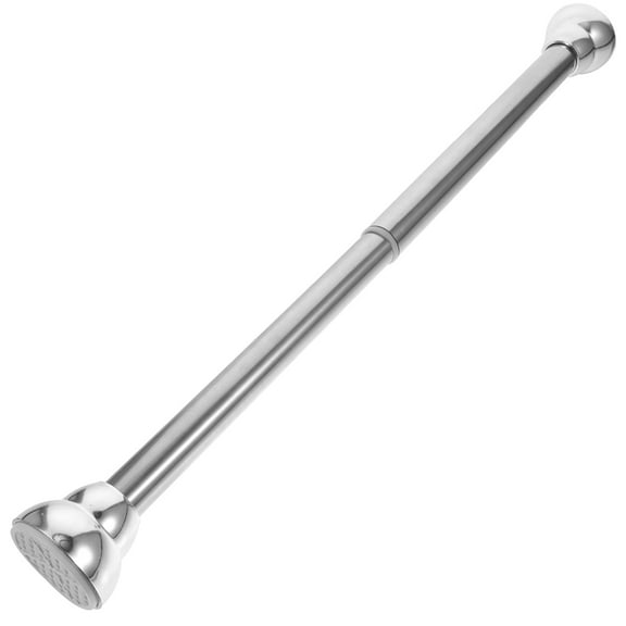 Supvox Adjustable Spring Tension Curtain Rod Stainless Steel Telescopic Pole for Clothes Drying and Window Treatments