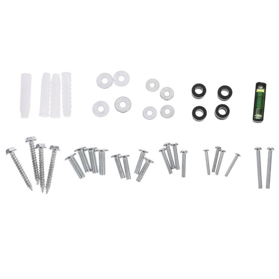 Supvox 1Set Heavy Duty Metal Screws for TV Wall Stand Installation Replacement Hardware