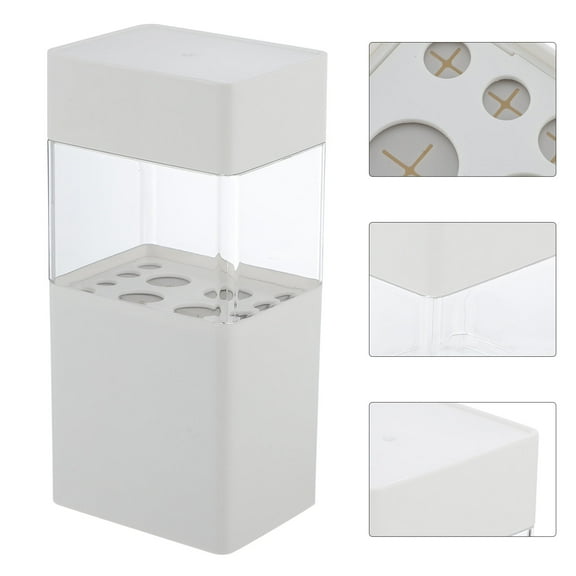 Supvox Clear Plastic Organizer for Cosmetics Easy to Carry for Families Daily Use 1Pcs