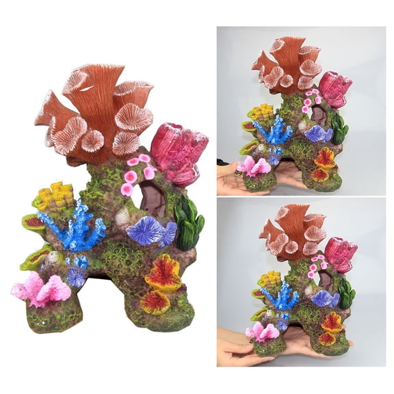 Supvox Multi-Color Fake Coral Adornment for Fish Tank and Reef Landscape 1Pc