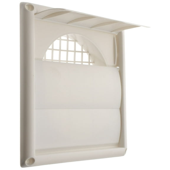 Supvox Dryer Exhaust Vent Cover Dryer Vent Cover White ABS 1Pack Dust Proof