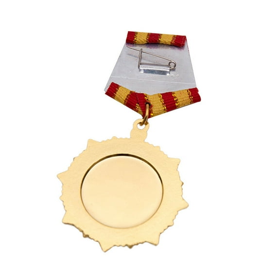 Supvox Metal Honor Medal Golden Alloy Award Medal Suitable for Sports Competition