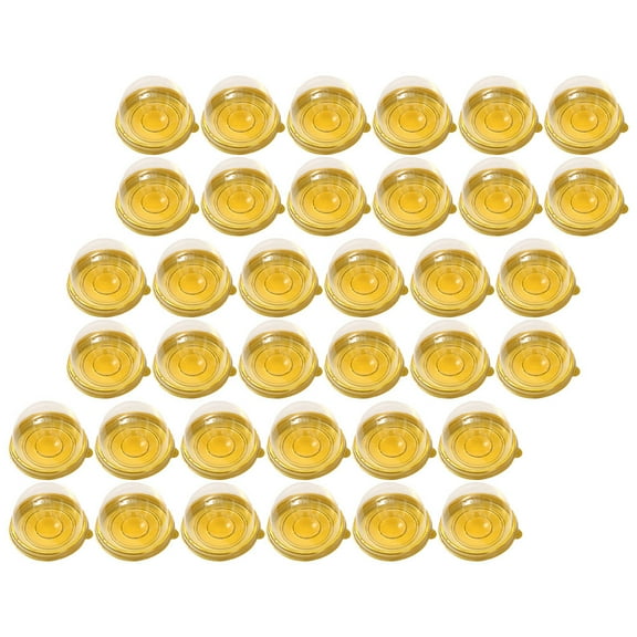 Supvox Cake Boxes for Moon Cakes and Desserts with Transparent Cover and Sealing Effect 50pcs